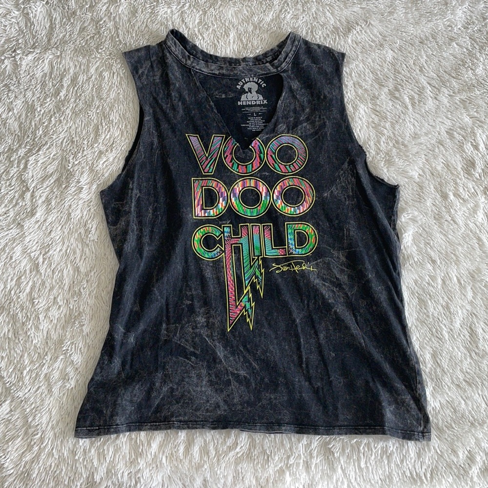 Jimi Hendrix Cut Out Tank